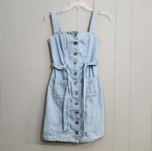Reformation Jean's Light Blue Denim Dress